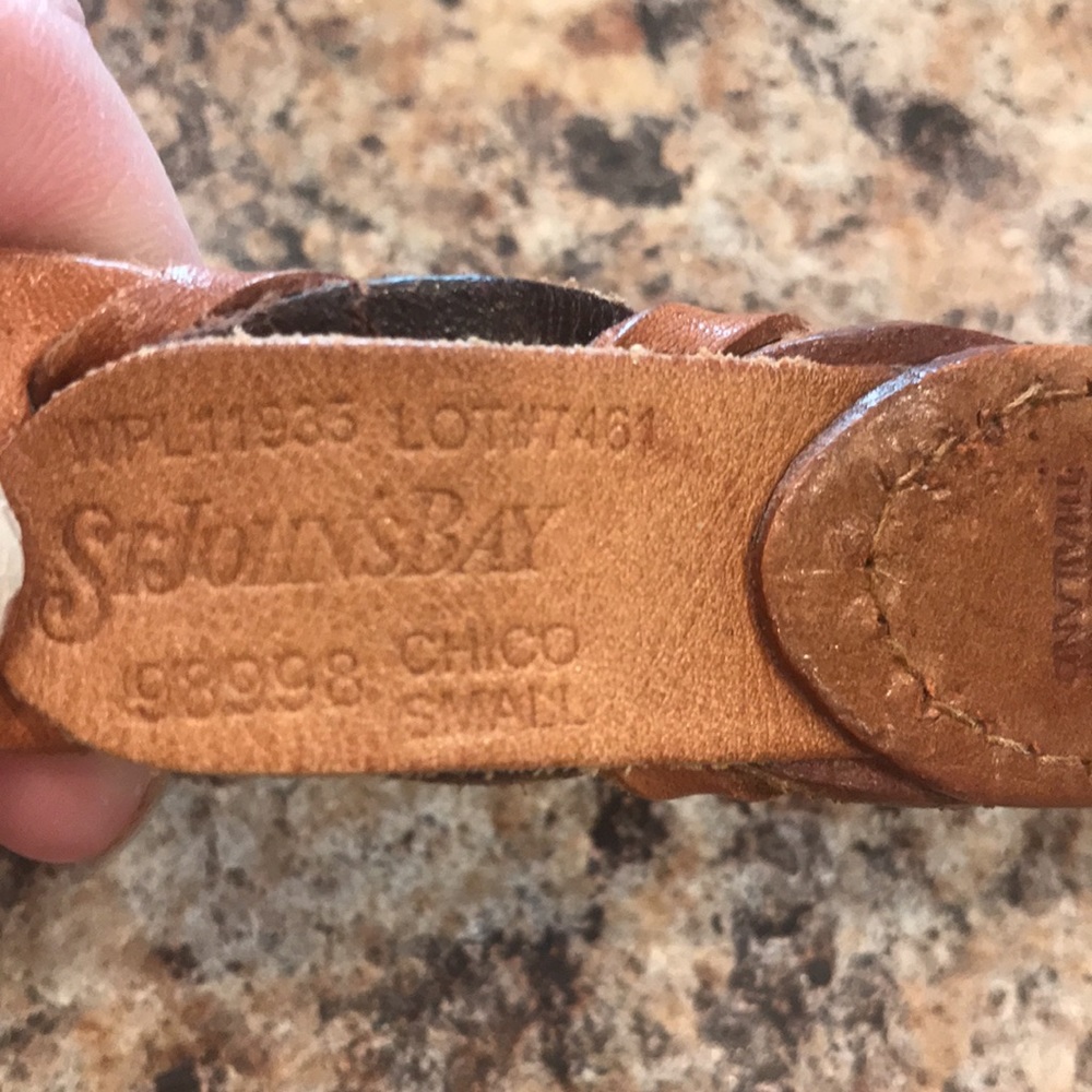 Vintage Leather Belt - Picture 3 of 4
